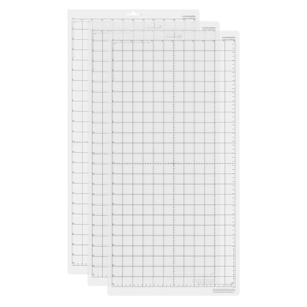 Nicapa Schneidematten 3er-Pack Für Silhouette Cameo - Light-Grip 12x24 Zoll Ersatzmatten