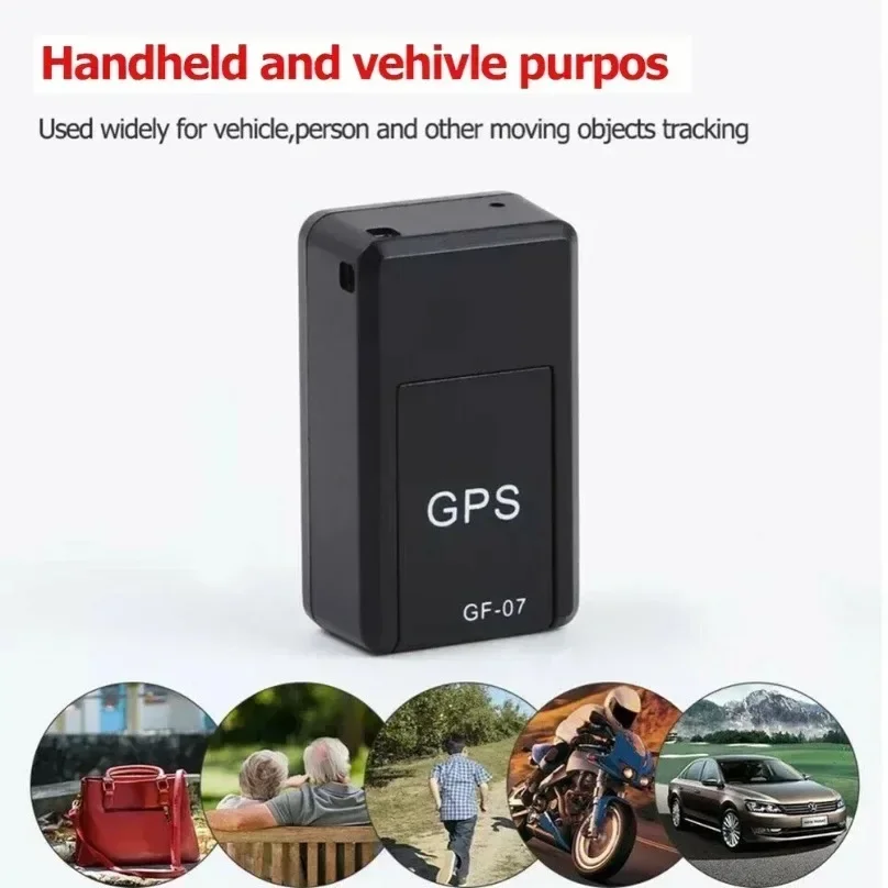 Mini Car GF 07 GPS Auto Tracker Real Time Tracking Anti Theft Anti Lost Locator Strong Magnetic Mount SIM Message Positioner
