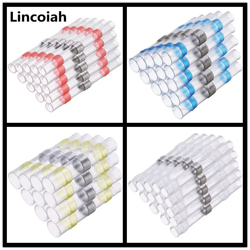 100/250PCS/Set Mix Solder Sleeve Heat Shrink Butt Waterproof Wire