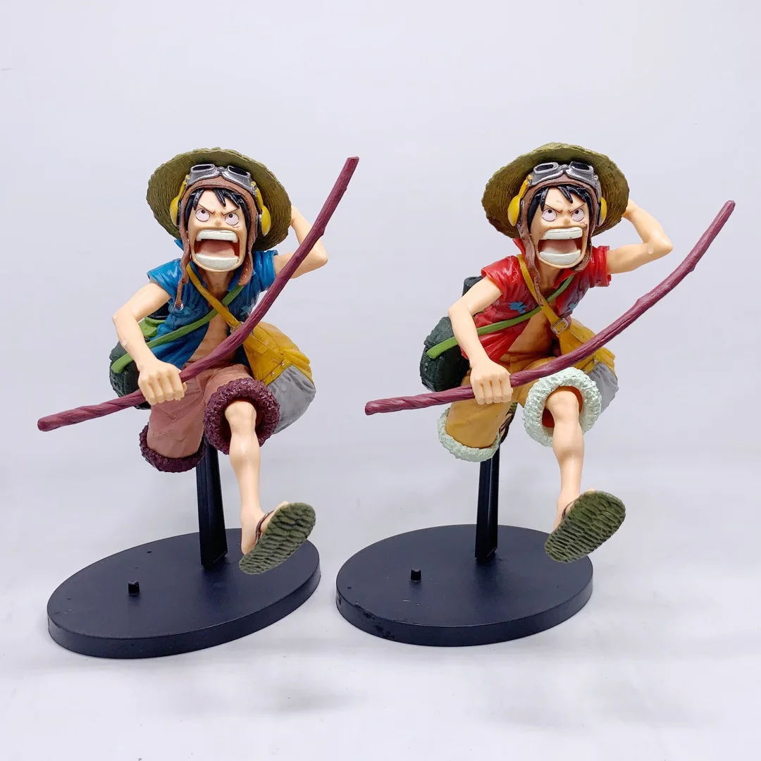 

18cm Anime One Peice Action Figure Monkey D Luffy Running Funny Figurine PVC Collectible Model Toy Kid Gift