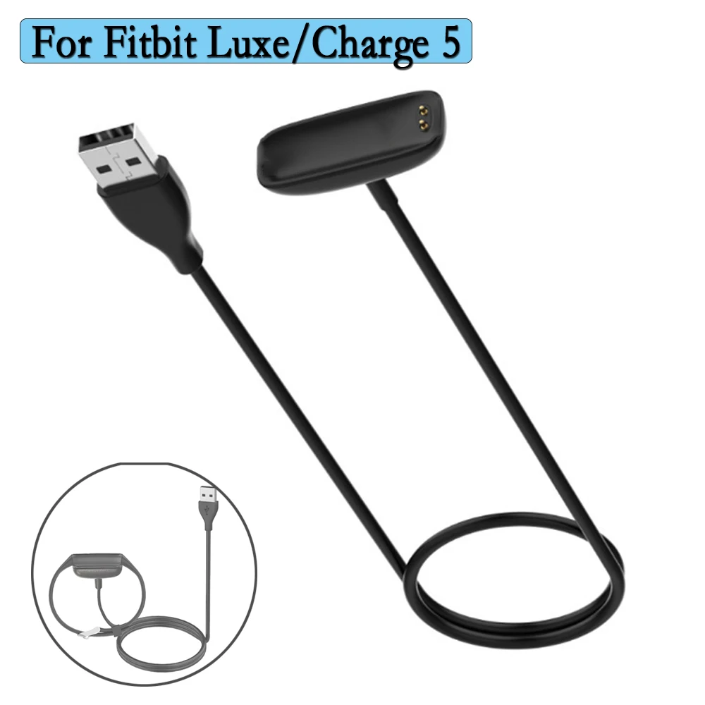 

Адаптер 50/100 см для Fitbit Luxe/для Fitbit Charge 5, зарядное устройство USB, аксессуары для защиты от перенапряжения