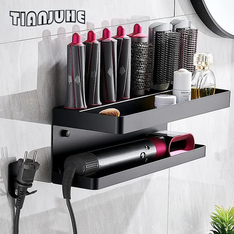 Home Depot Dyson Hair Dryer Curling Wand Organizer Airwrap Wall