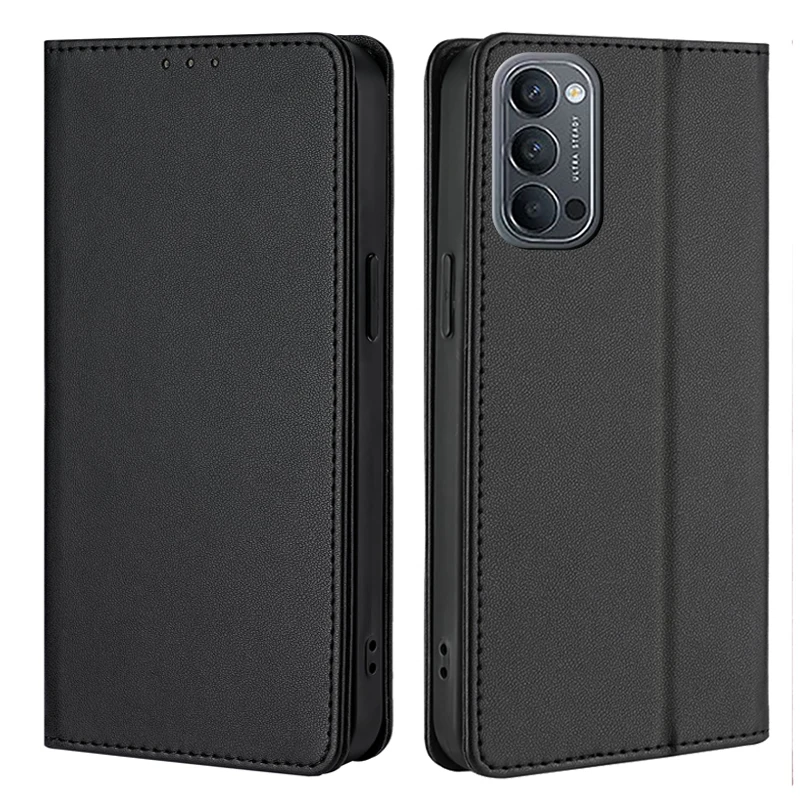 Elegant Silicone PU Leather Flip Cover Phone Case - Premium Protective Design