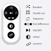 Response agility training light, children's physical fitness training, remote control to control light operation 2