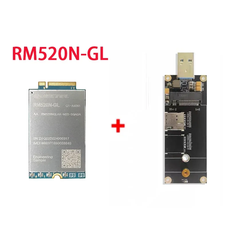 

New Quectel RM520N-GL 5G Sub-6 GHz NR M.2 module RM520NGLAA-M20-SGASA for Global