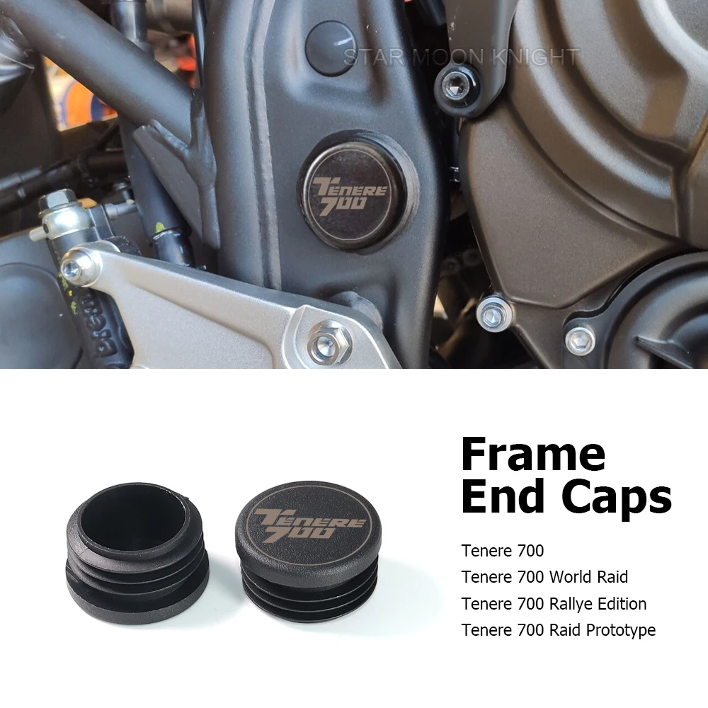 Accessori Moto Frame End Caps Per Yamaha Tenere700 Tenere 700 World Raid Rallye Edition Raid Prototype
