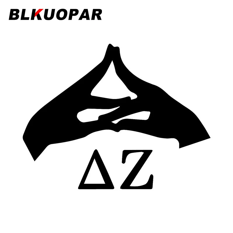 BLKUOPAR Delta Zeta Sorority графические наклейки для автомобиля JDM водонепроницаемые