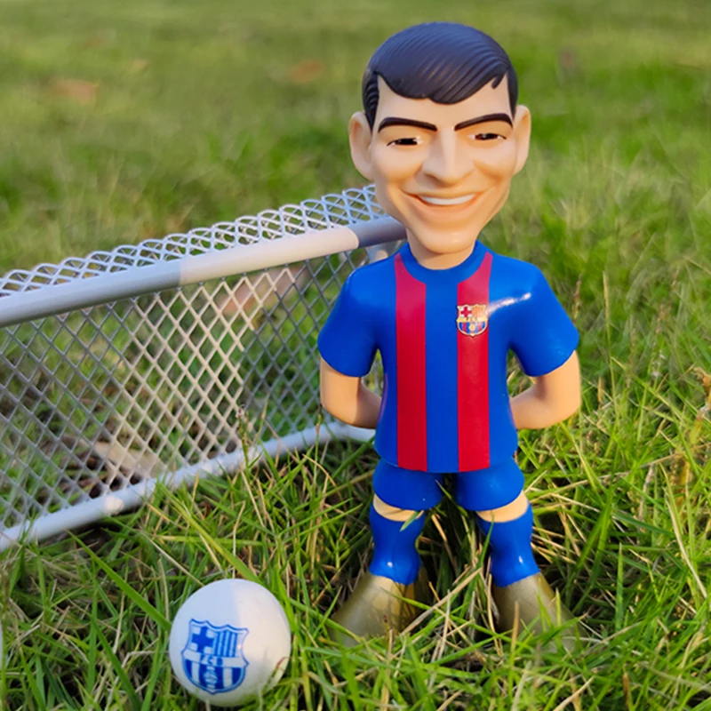 Minix Collectible Figurines Giant Club Football Star Series Messi Neymar  Fati Suarez Mbappe Collection Model Action