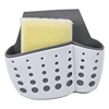 Sink Caddy-Sponge Holder- Kitchen Sink Soap Holder-Plastic Saddle Faucet-Caddy-Sink Organizer For Brushes,Sponges,Soap Durable 3