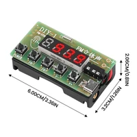 AM/FM medium wave frequency modulation two band 87-108MHz stereo digital tuner headphone radio module kit DIY production - Image 2