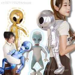 Free Shipping High Quality PU ET Strap Bag Extra Terrestrial Alien Soft Stuffed Plush Doll Gift Toys Christmas Birthday Kids