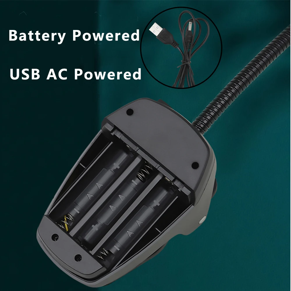 LED 독서등 조절식 충전식 시트 음악 조명, USB 클립 램프, 음악가 선물용 악기 액세서리