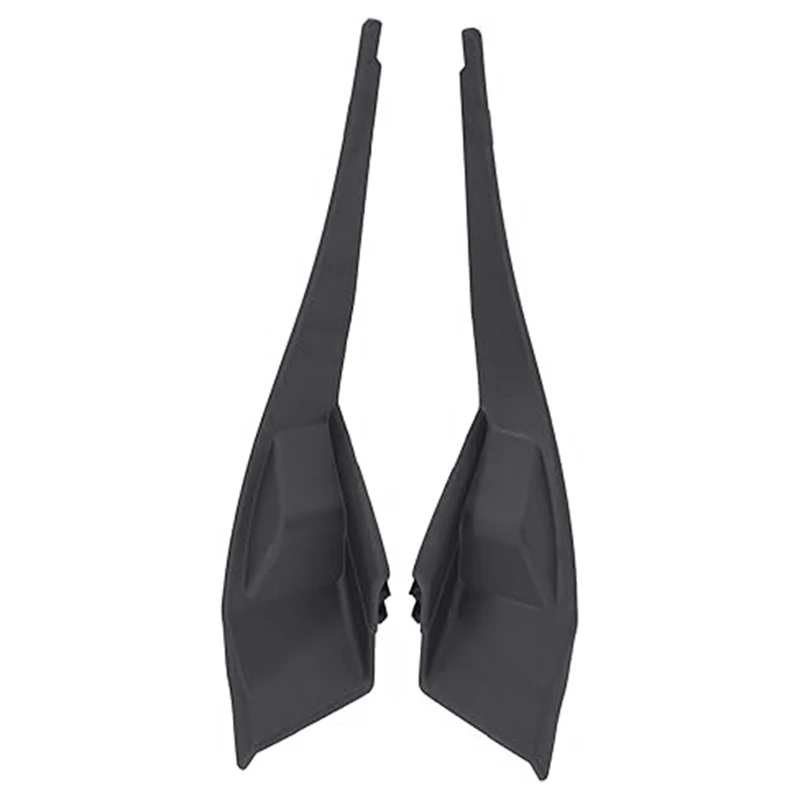 

2 PCS Front Spoiler Windshield Wiper Cover 91423-SG010 91423-SG000 Black Plastic For Subaru Forester 13-18 Side Seal Cowl Panel