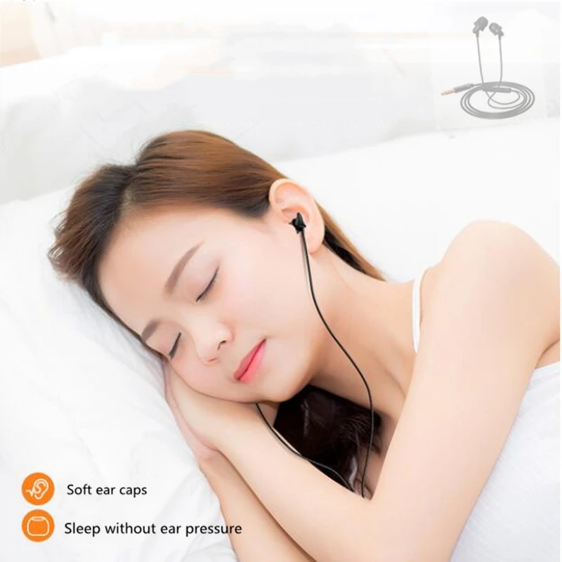 Sleep Wired Headphones Asmr Headphones Sleep Wired Sleep Earphones