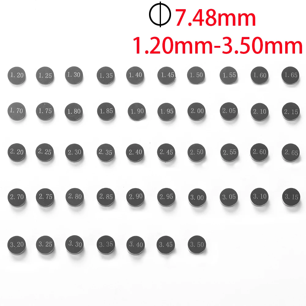 7.48mm Engine Part Adjustable Valve Shim Pad For Honda NPS50 S Ruckus