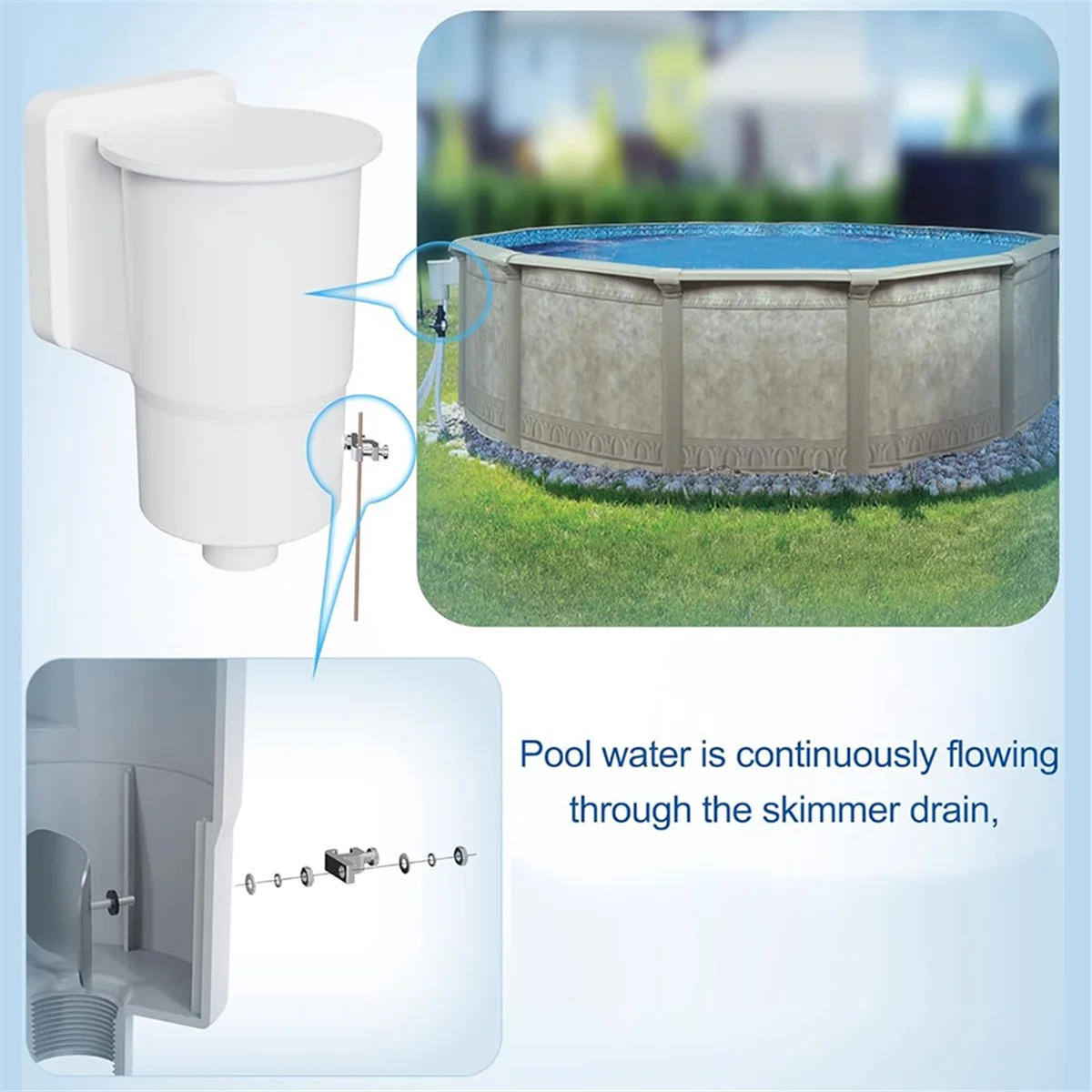 UueeGo Above Ground Pool Bonding Kits, Pool Water Bonding Kits For