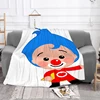 Plim Plim Cartoon Anime Blanket Custom Plaid on the Sofa Blankets Plush Furry Bedspread Bed Microfiber Bedding Throw Knee Throws 3