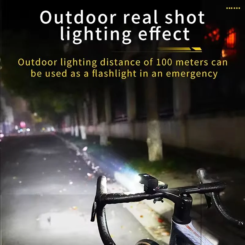 Bicycle Light Portable 1200 Lumens Front Lights Flashlight Aluminum Front Bike L