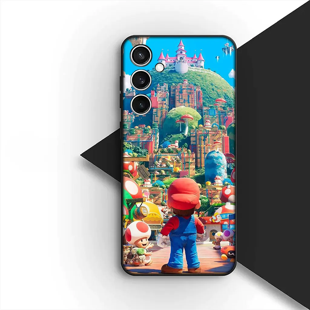 Premium Soft Phone Case with Game-Inspired Design - M-Marios-Wallpaper Edition