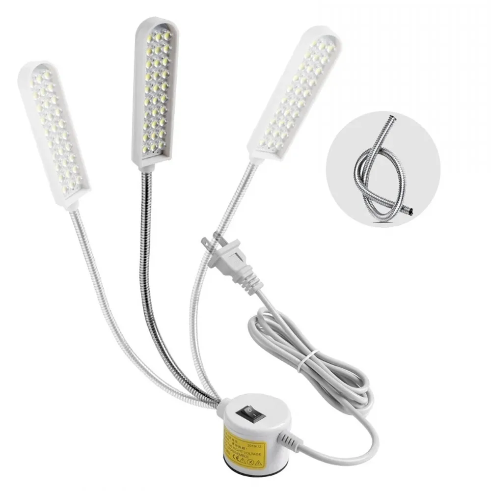 Sewing Machine Lighting Lamp Sewing Machine Light LED Work Light 10/20/30 LED Industrial Sewing Machine Lighting Lamp Clothing Machine Accessories Work Light 360&deg; Flexible Gooseneck