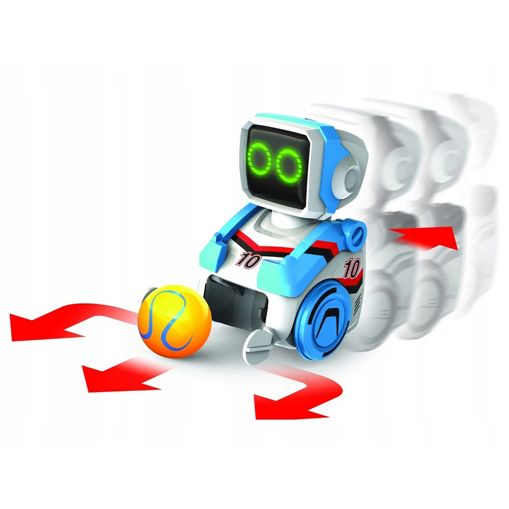 Silverlit Robot Rbbotic Ball Shooting Goal Score Included Kickabot A Kickoff Toy Robot Games Blue Cute Car With Remote Control 3