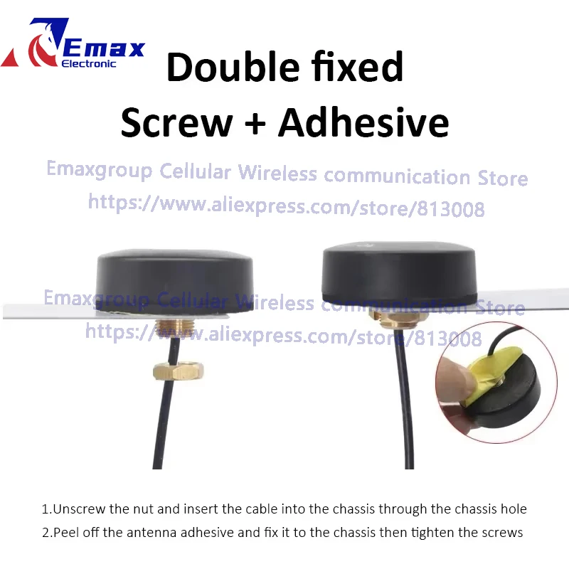 1개 GSM 4G GPS 캐비닛 안테나 실외 방수 2.4GHz 5.8GHz 433MHz 1-3M SMA 케이블 무선 차량용 전화 라우터 기기