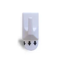 9 Pcs No Punch No Trace Removable Hooks Bathroom Kitchen Hooks Clothes Storage Hooks Removable 1