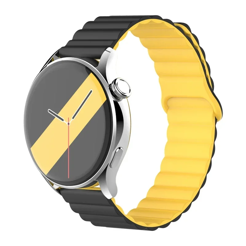 Magnetic Silicone Strap Bracelet - Premium Universal Fit