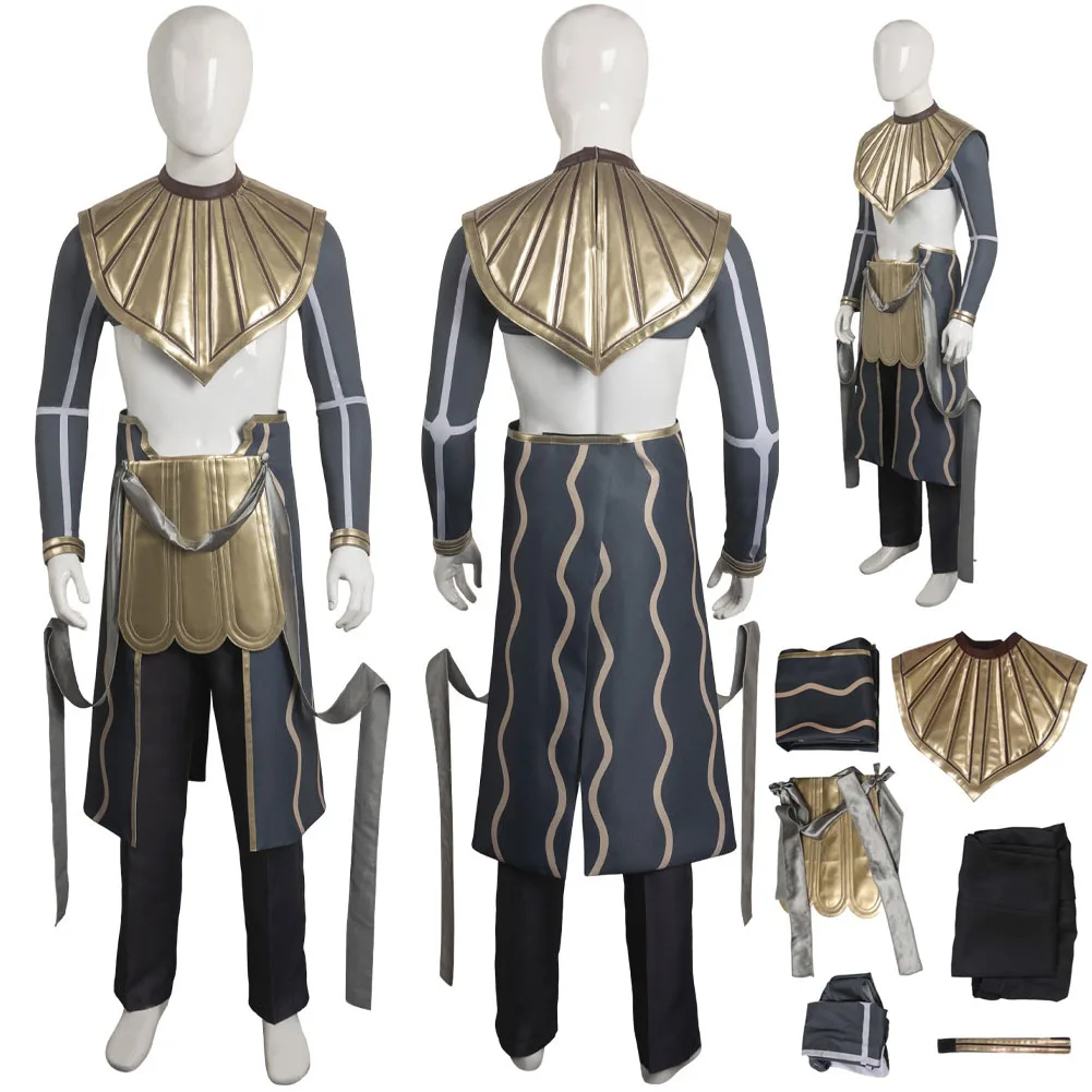 

Slayer Hantengu Cosplay Men Costume Outfits Halloween Carnival Suit