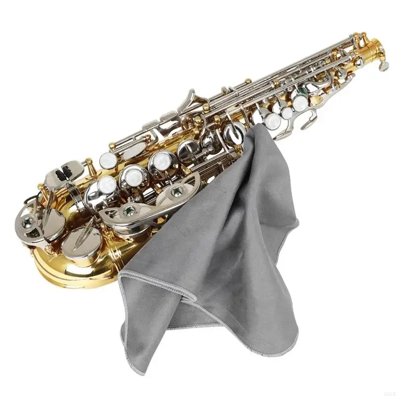 Saxophone Cleaner Swab for Through Tube Inside Cleaning Cloth Saxophone Cleaning Rag Clarinet Cloth