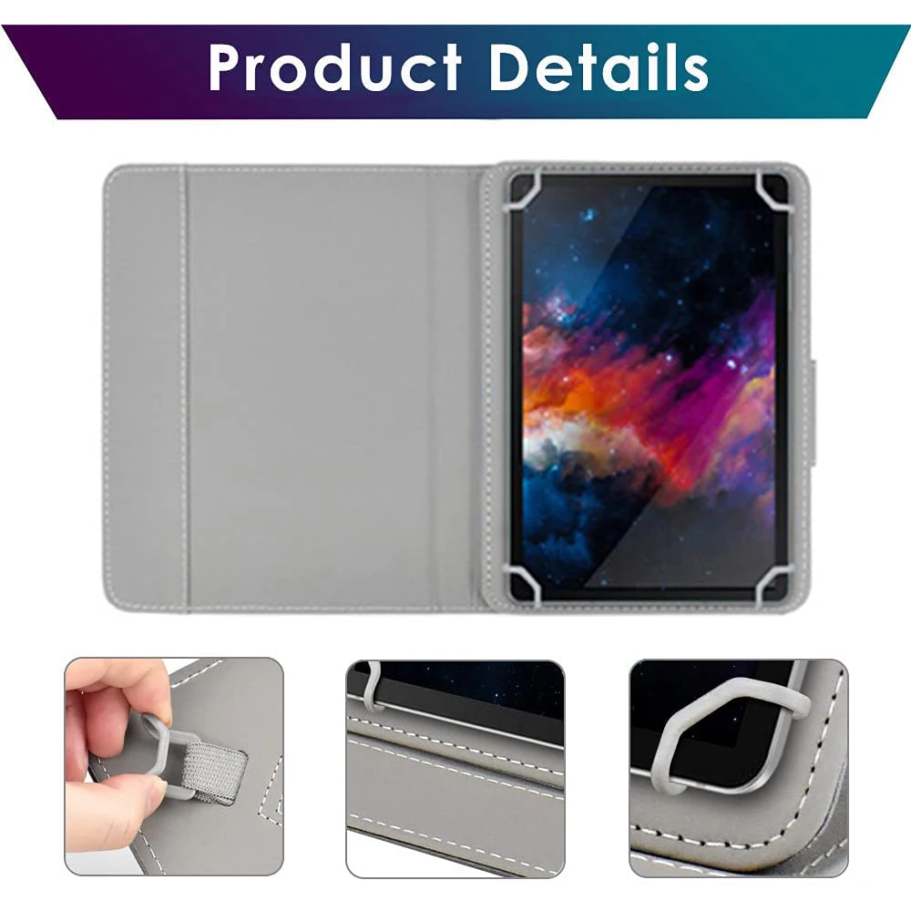 Tablet Case 7 8 9 10.1 inch Universal Flip Stand Cover For iPad Samsung Huawei Lenovo Android Hard PC Tablet Protective Shell