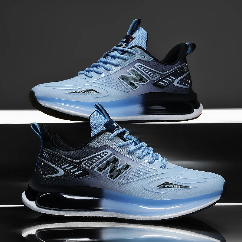 أحذية رياضية للرجال شبكة تنفس مريحة الرياضة في اله...