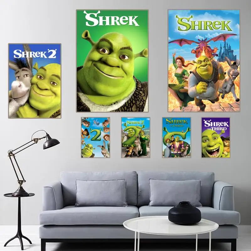 S-Brank Cartoon Funny Poster Gift Home Decor Picture For Living Room Bedroom Small