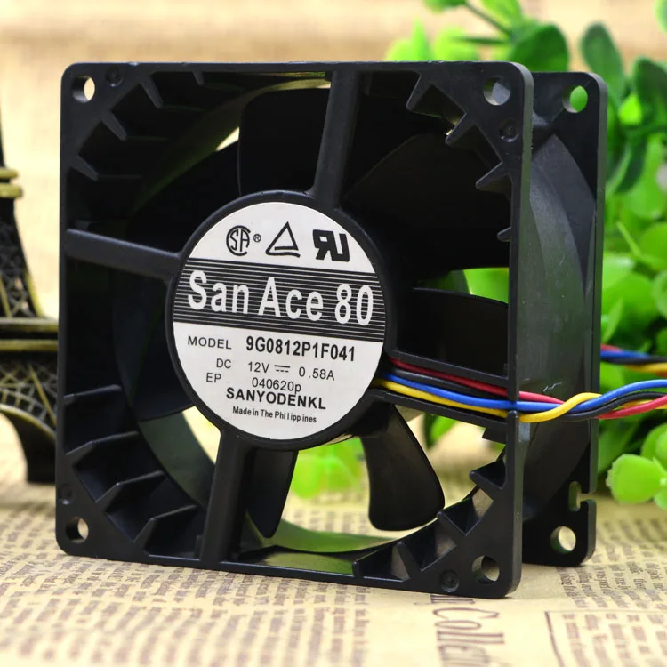 

8038 12V 0.58A 8CM CM 4PIN PWM TEMPERATURE CONTROL SERVER FAN 808038MM