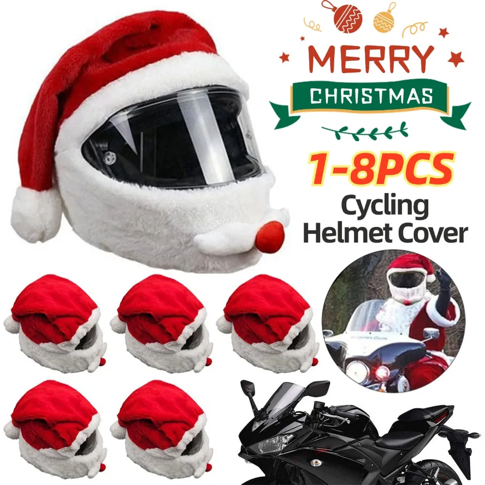 Universal Motorcycle Helmet Cover – Blue Helmet Protector, All Seasons, Full Face Design, Unisex Adult