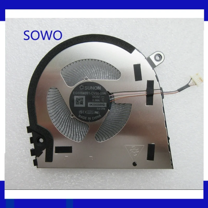 

New Original Laptop CPU Cooling Fan For DELL 2023 EG50040S1-CV50-S9A DC5V 0.36A 3.8 CFM. 6Pin