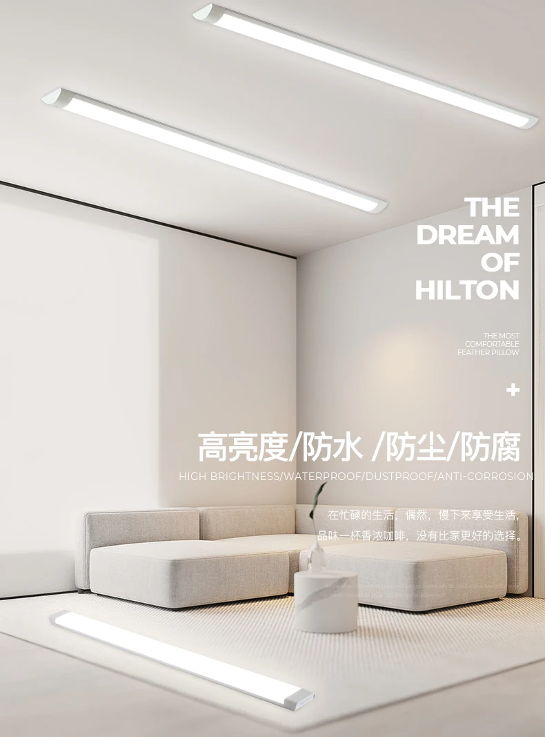 Description Picture 2 of itemLED Strip Ceiling Light Super Bright Energy-saving Fluorescent Lamp Office LED Corridor Ceiling Light Lustres Kids Room Lamp