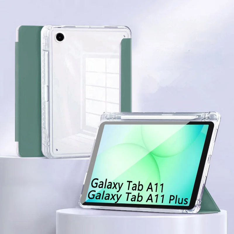 Enhanced Tablet Smart Cover with Pen Slot and Foldable Stand