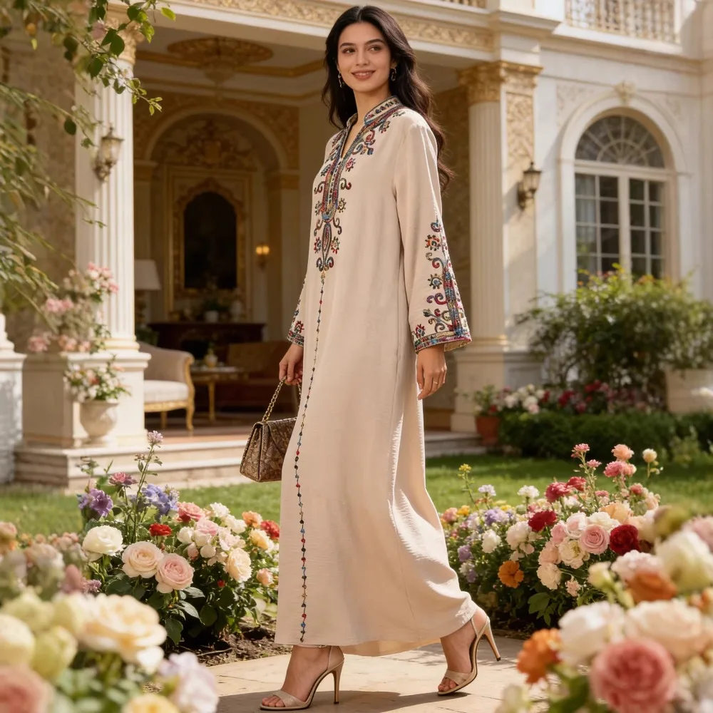 جلابية نقش أندلسي