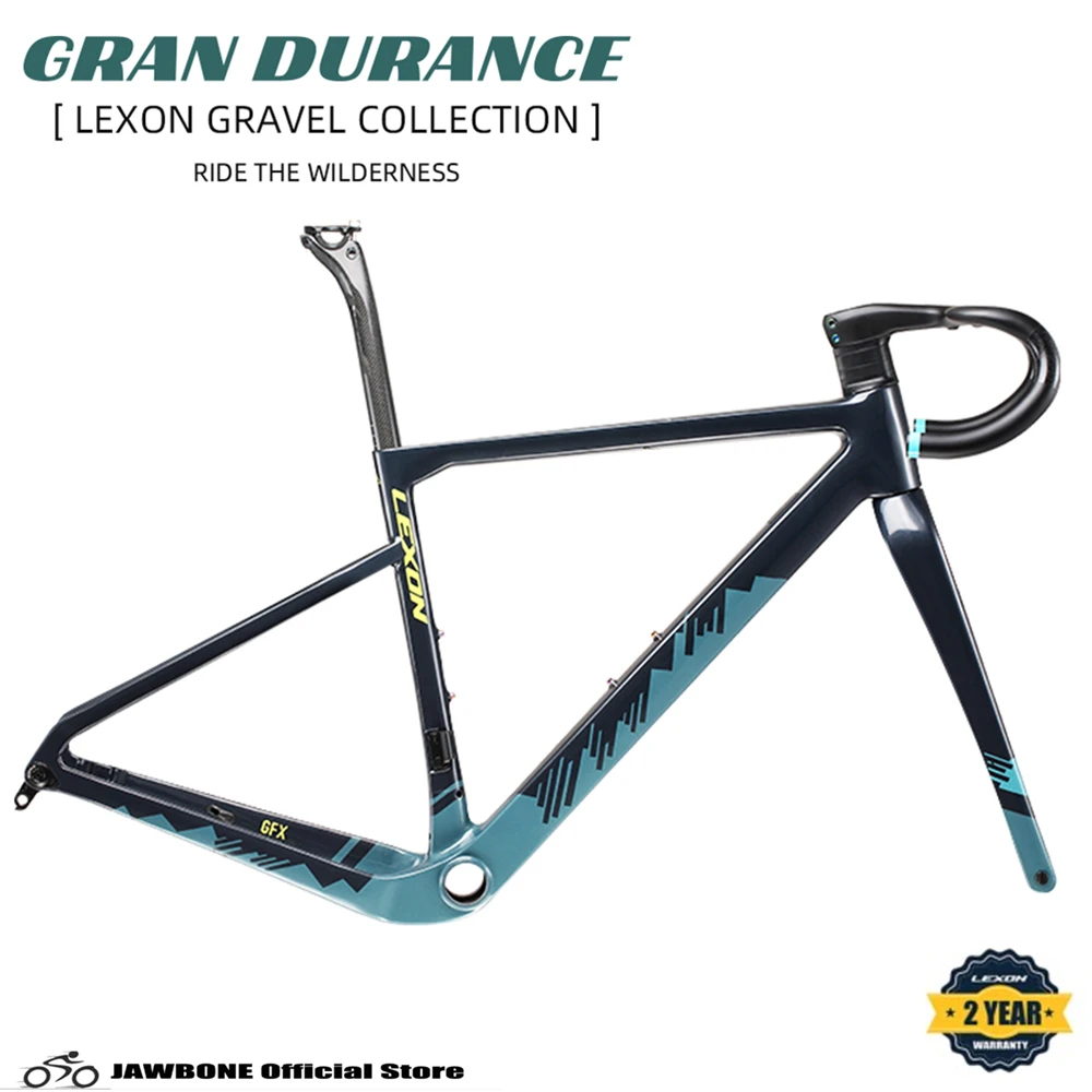 Lexon GFX 700C Carbon Gravel Frame DISC BRAKE OffRoad Cyclecross DISC