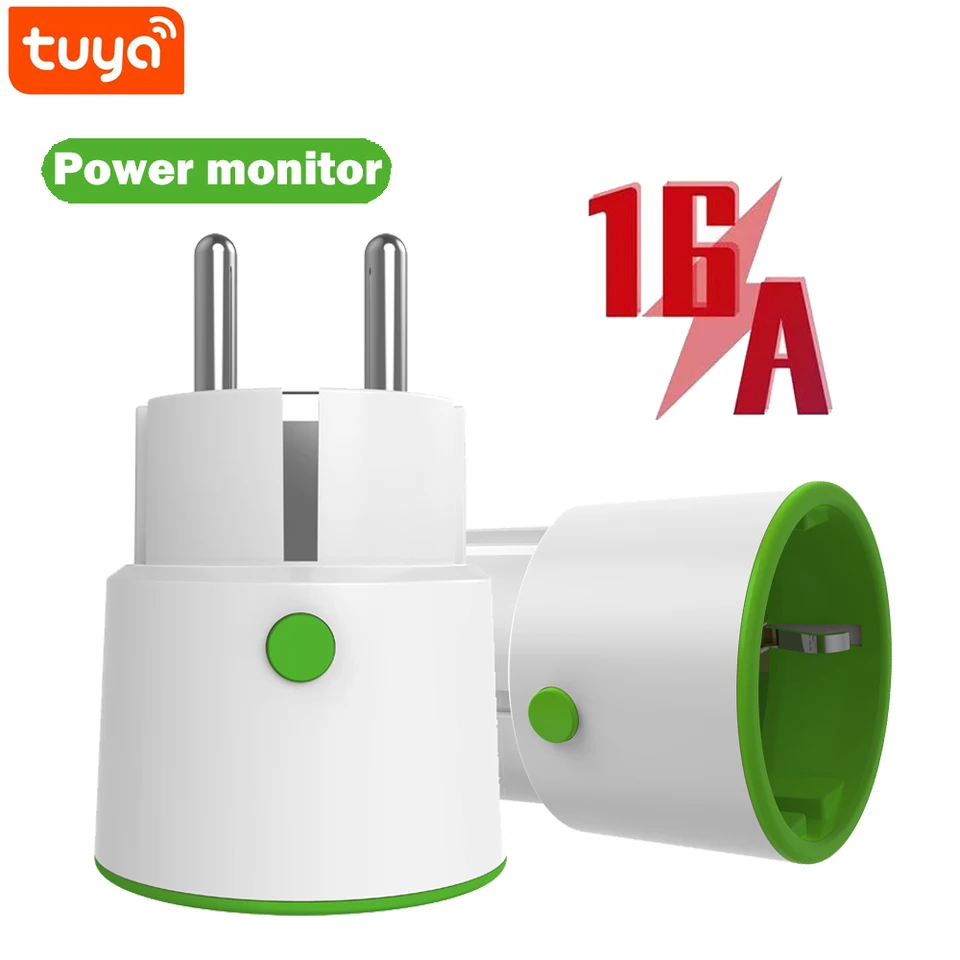 Tuya Smart Zigbee Power Plug 16A EU Outlet