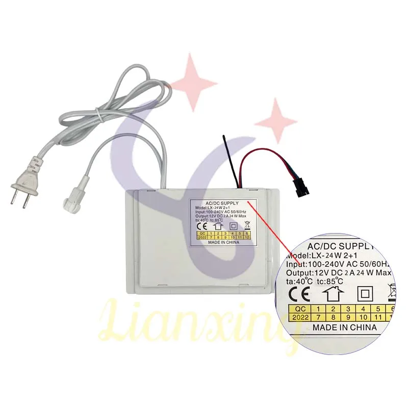 스마트 스위치 터치 스트립 조명 컨트롤러, 김서림 방지 LED, 디밍 가능 스마트 24W LED 드라이버 스위치, 미러 터치