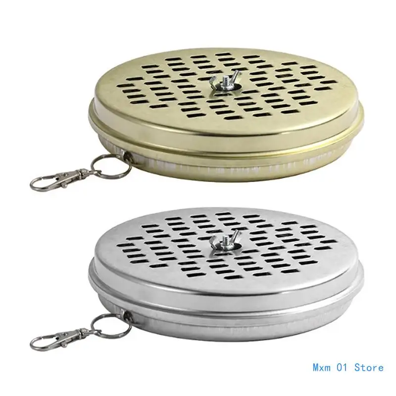 

2Pcs Hanging Mosquitoes Coiled Holder Incenses Holder Box, Fireproofed ​Incenses Burners Incenses Spirals Drop shipping