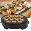 Household Takoyaki Machine Octopus Ball Mini Electric Baking Pan Breakfast Machine 220‑240V 3