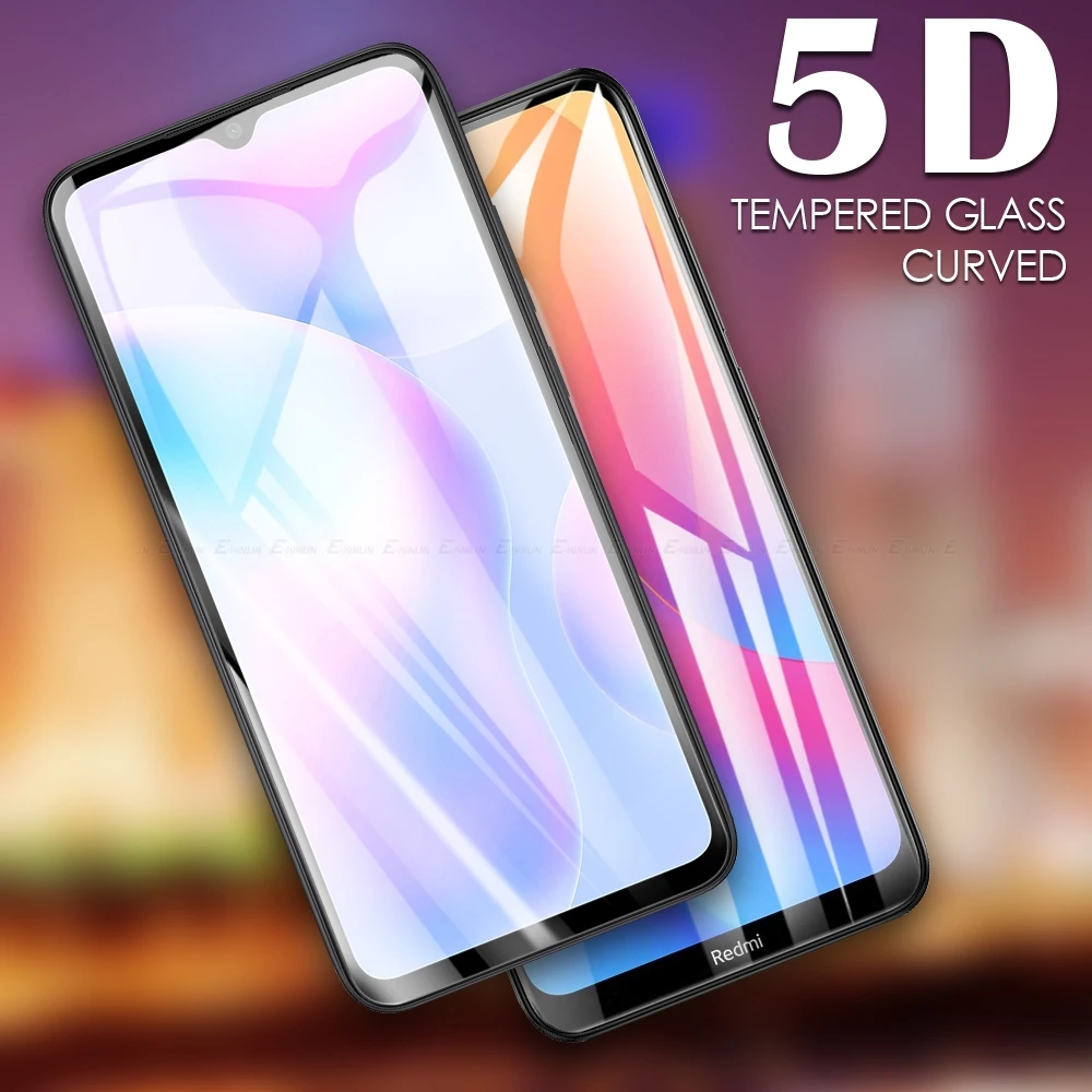 

5D изогнутый край Полное покрытие защита экрана закаленное стекло для Redmi A2 12C A1 Plus 10A 10C 9A 9C 9i 9T 7 защитная пленка