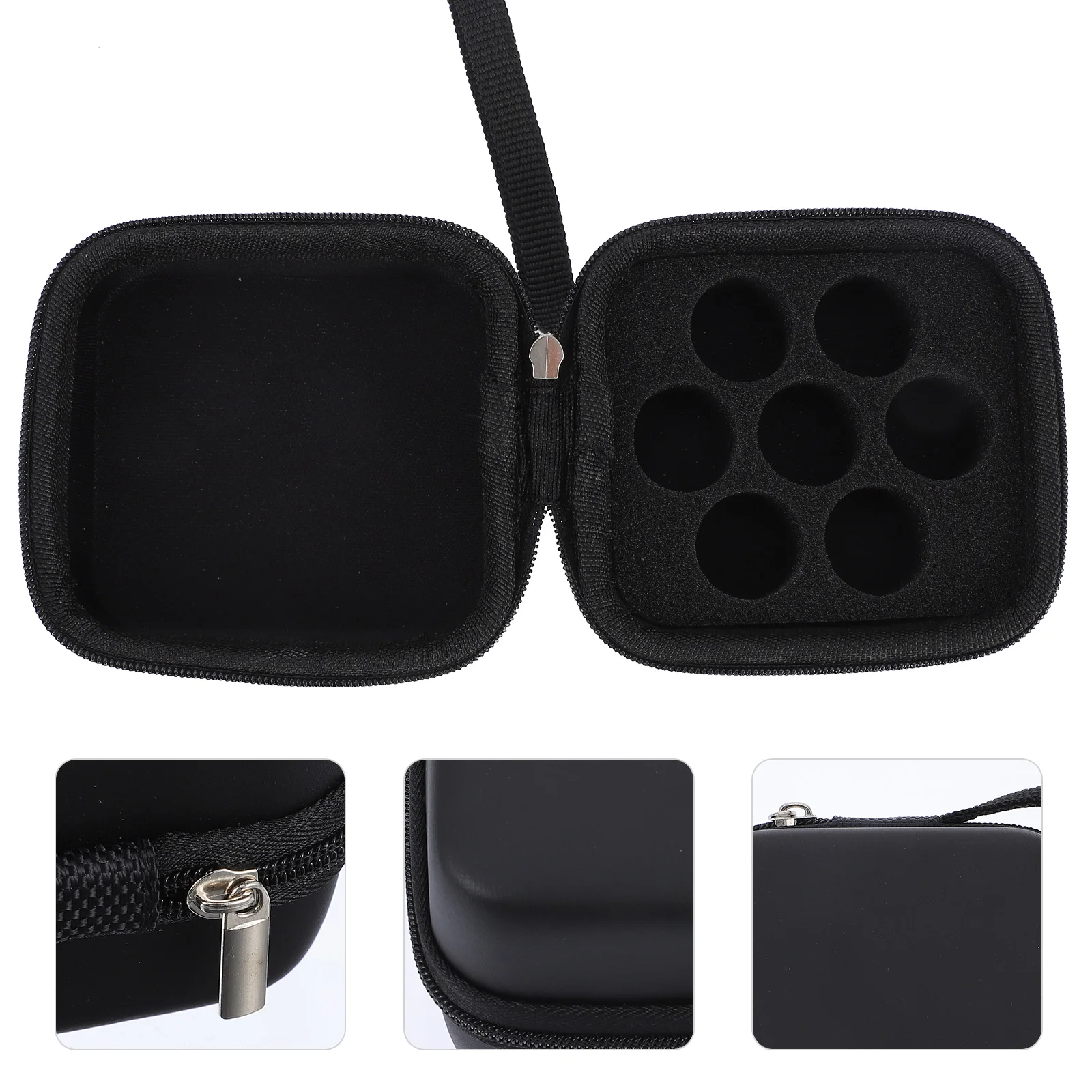 

Essential Oil Bottle Storage Box Mini Bag Shockproof Holder Portable Carrying Pu Travel