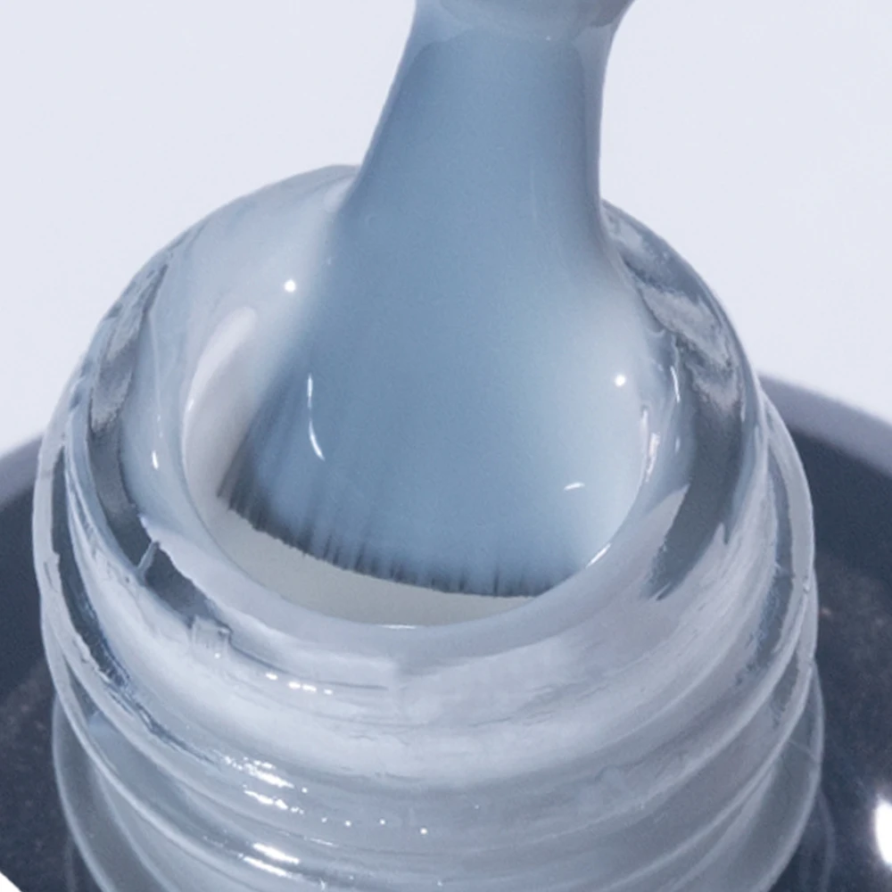 Ele LOUREL-세미 퍼머넌트 UV 프랜치 아크릴 네일 폴리시 젤 15ML, 고무 베이스 젤, 젤리, 밀키 화이트, 네일아트, 폴리시, 광택젤