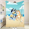 Custom Blanket B-Blueyes Bedding Set Fluffy Soft Blankets for Decorative Sofa Double Bed Blankets & Throws Home and Decoration 4