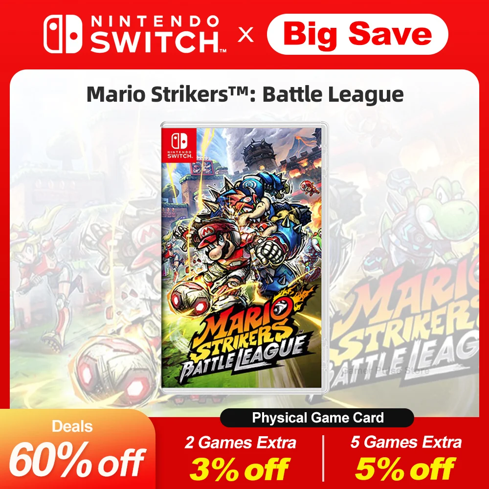Mario Strikers Battle League Nintendo Switch za $26.84 / ~106zł