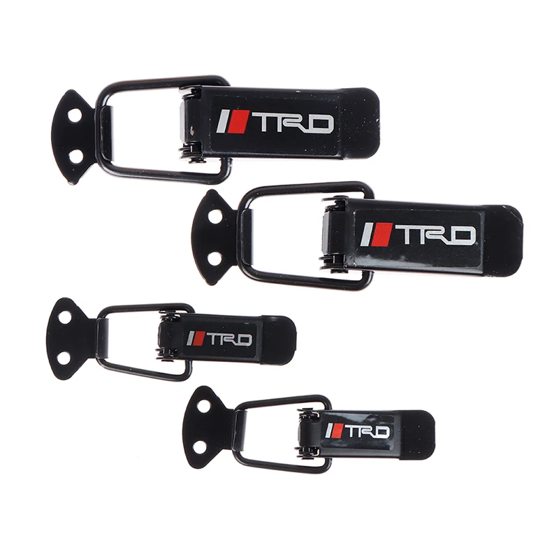 2PCS/set Lock Clips Kit Car Truck Hood Clip Hasp Quick Release Fasteners For Racing Car Bumper Security Hook Auto Accessories
